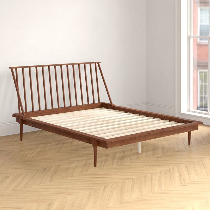 Foundstone Dorinda Solid Wood Platform Bed & Reviews Wayfair.ca
